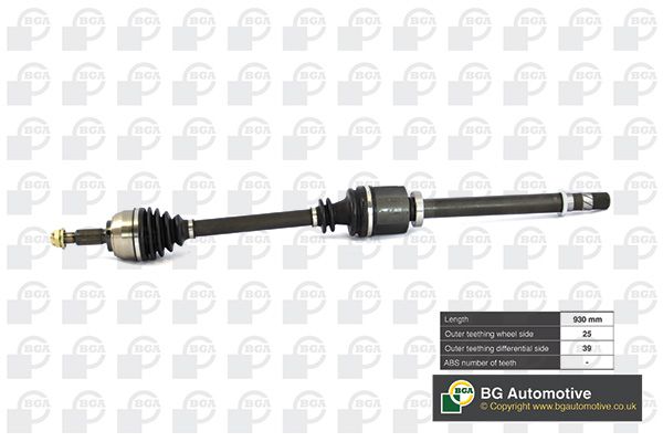 Wał napędowy BGA DS7331RA