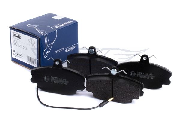 Levně Sada brzdových destiček, kotoučová brzda TOMEX Brakes 10-48