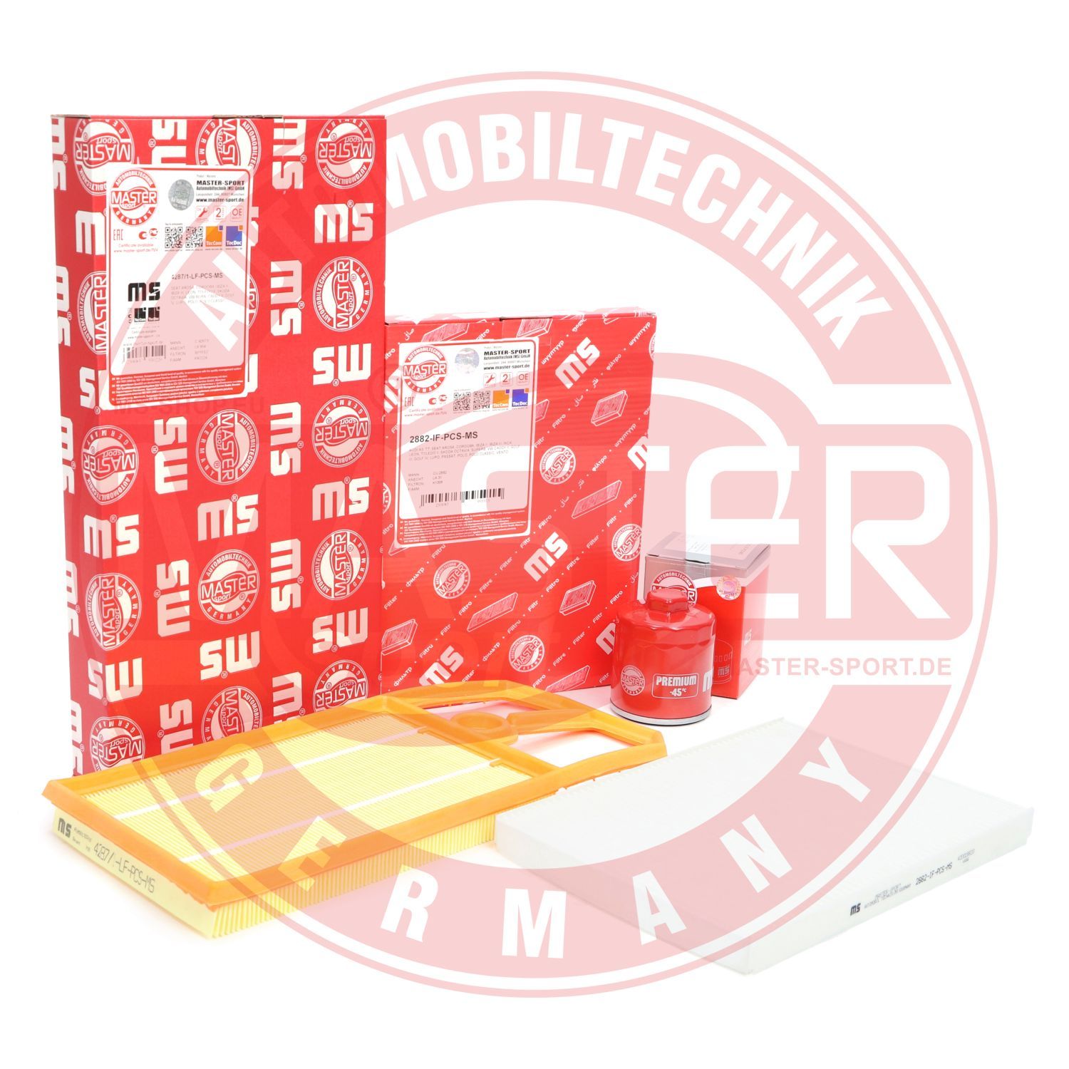 E-shop Filter - Sada MASTER-SPORT GERMANY 450001672