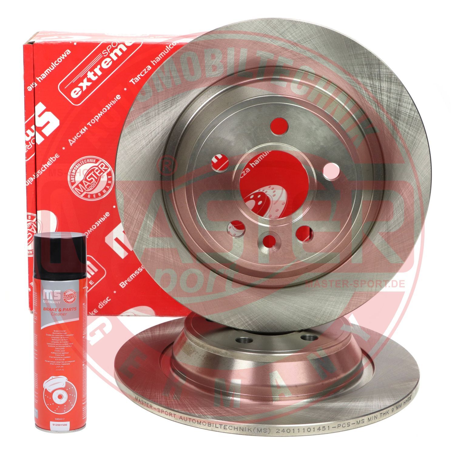 Tarcza hamulcowa MASTER-SPORT GERMANY 24011101451-SET-MSP