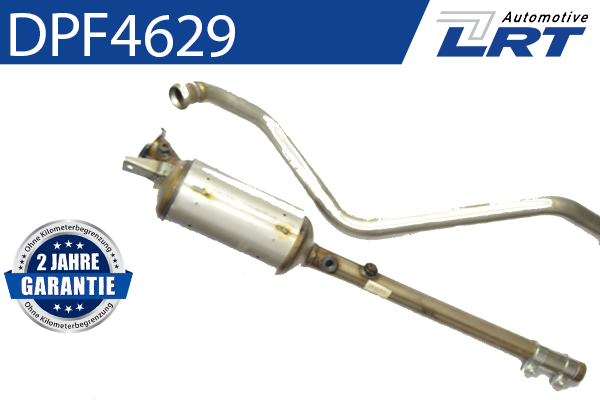 Filtr sadzy / filtr cząstek stałych, układ wydechowy LRT DPF4629