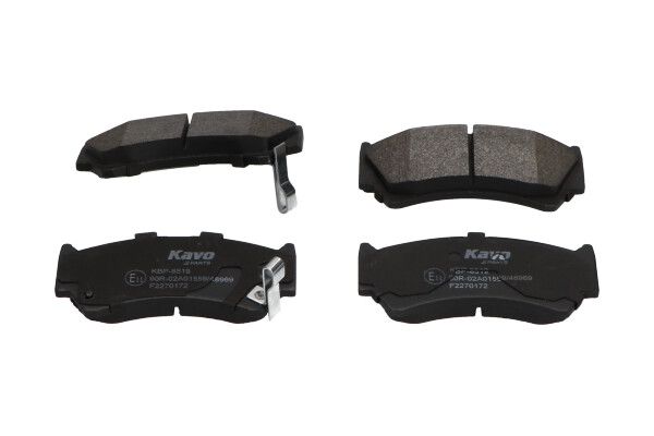 set placute frana,frana disc KAVO PARTS KBP-8519