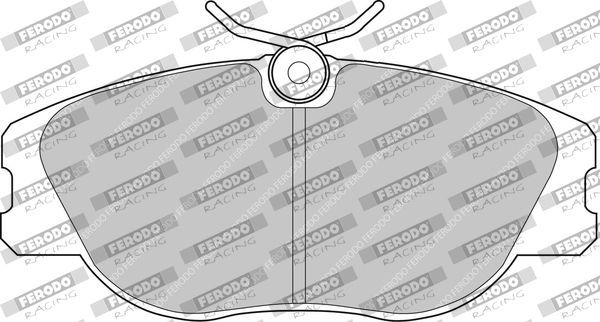 Zestaw klocków hamulcowych, hamulce tarczowe FERODO RACING FCP565R