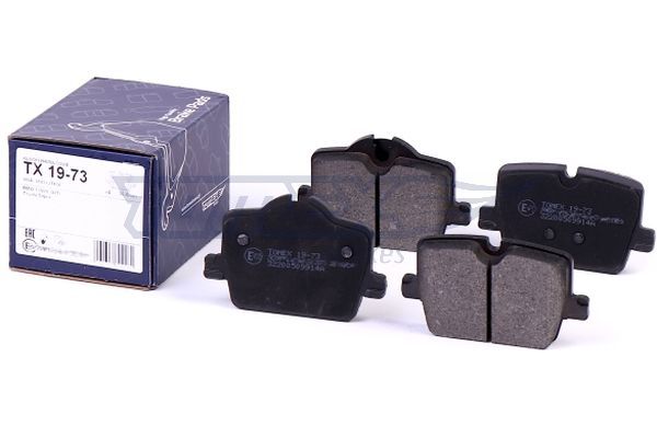 Levně Sada brzdových destiček, kotoučová brzda TOMEX Brakes 19-73