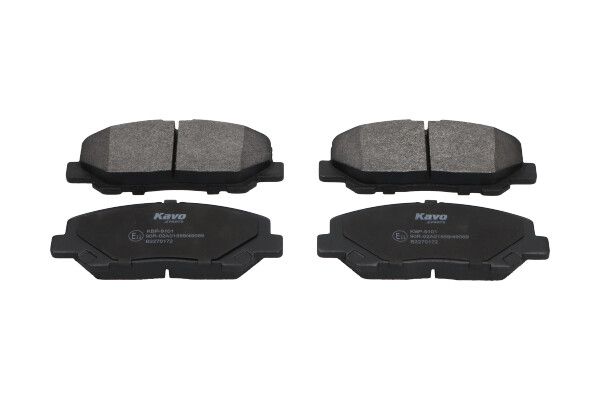 set placute frana,frana disc KAVO PARTS KBP-9101