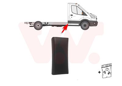 Elemente decorative/protectie, panou lateral VAN WEZEL 1992416