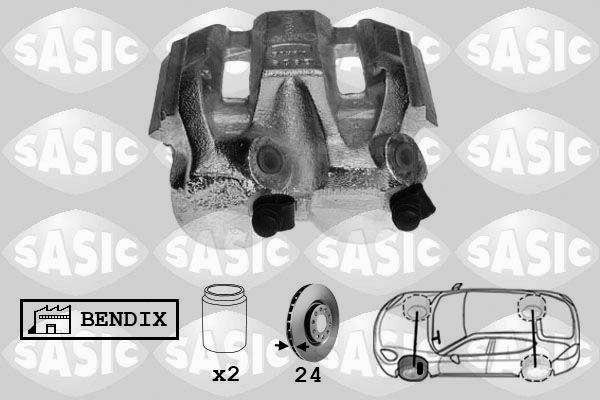 Zacisk hamulca SASIC SCA4026