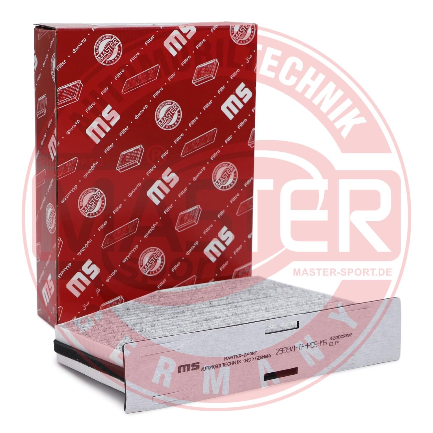 Filtru, aer habitaclu MASTER SPORT 2939/1-IF-PCS-MS