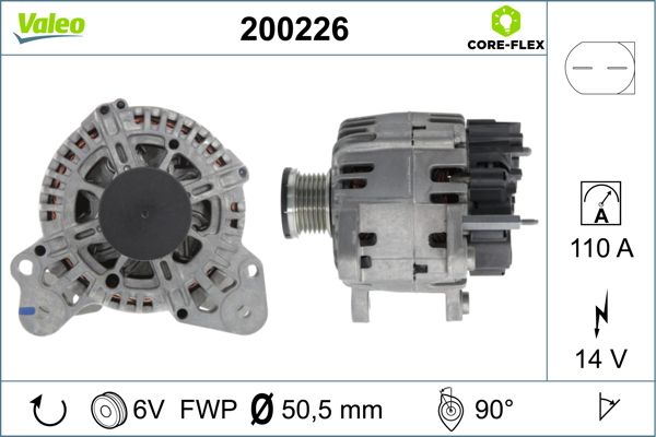 Alternator VALEO 200226