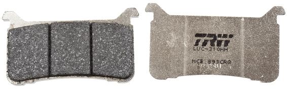 set placute frana,frana disc TRW MCB893CRQ