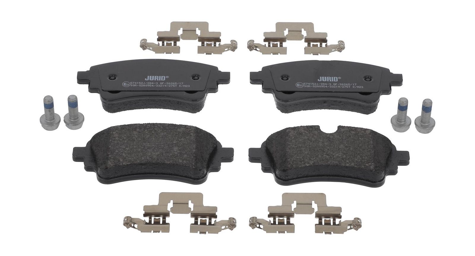 Комплект тормозных колодок, дисковый тормоз