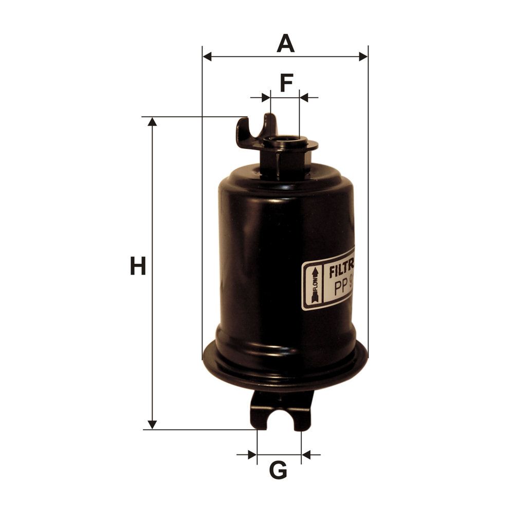 Levně Palivový filtr FILTRON PP 915