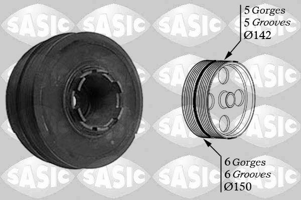 Piedziņas skriemelis, Kloķvārpsta