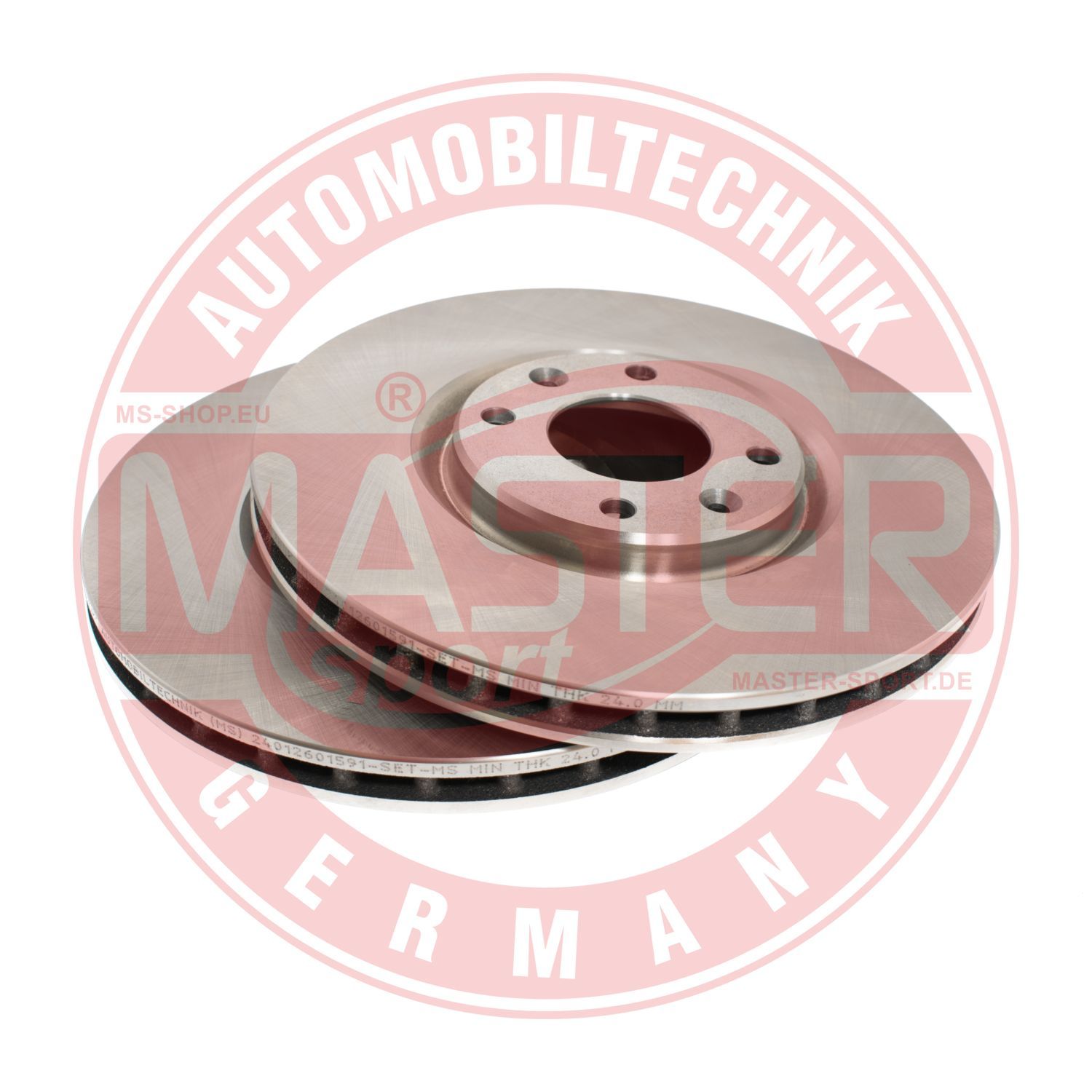 Tarcza hamulcowa MASTER-SPORT GERMANY 24012601591-SET-MS