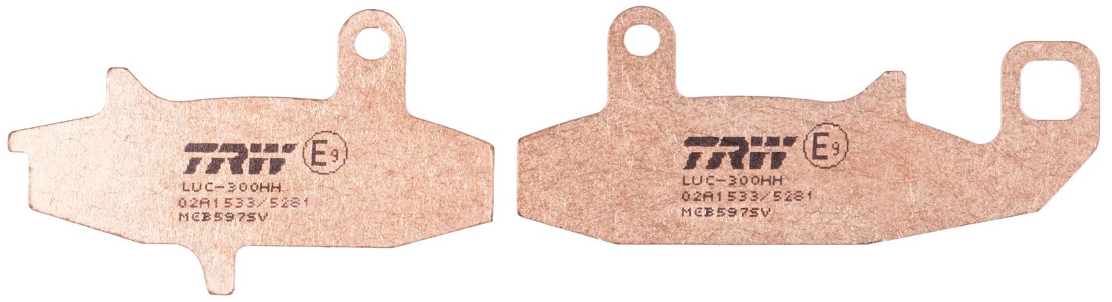 set placute frana,frana disc TRW Sinter Street MCB597SV