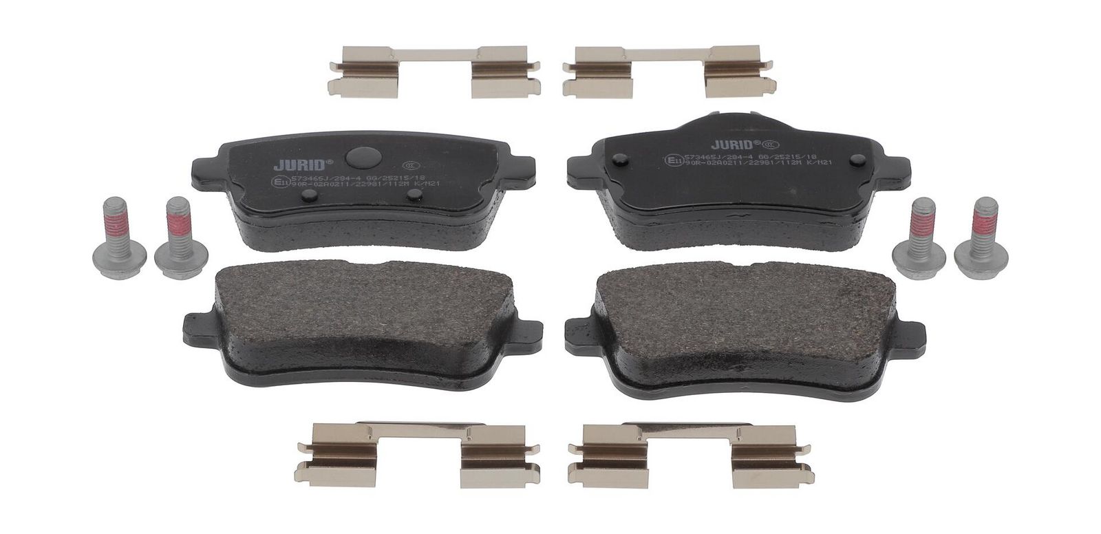 set placute frana,frana disc JURID 573465J