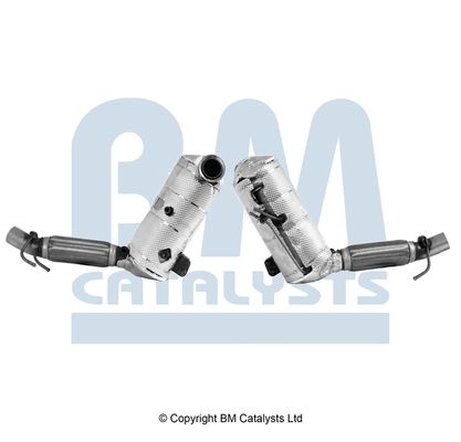 Filtr sadzy / filtr cząstek stałych, układ wydechowy BM CATALYSTS BM11502H