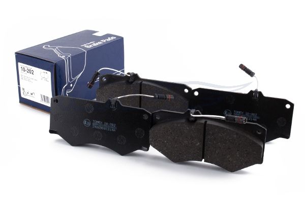 Levně Sada brzdových destiček, kotoučová brzda TOMEX Brakes 10-202