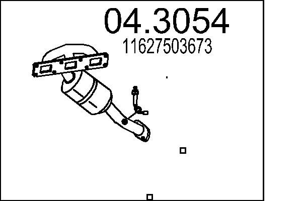 Katalizator MTS 11627503673