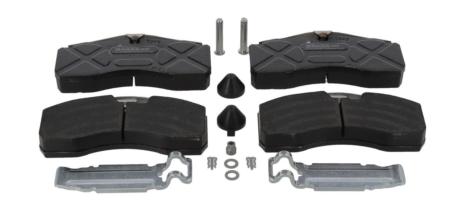 set placute frana,frana disc BERAL BCV29287TK
