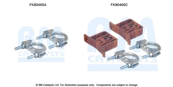 Zestaw montażowy, katalizator BM CATALYSTS FK80460
