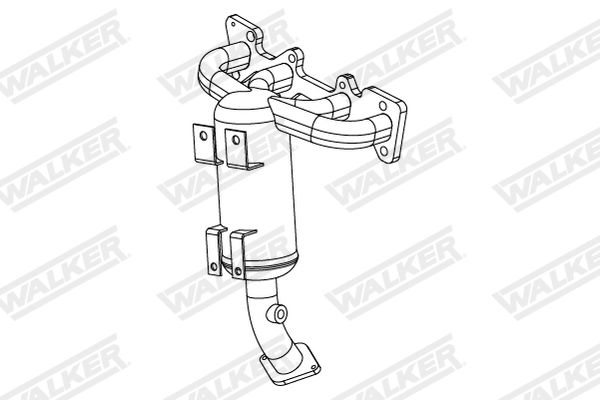Katalizator WALKER 28888