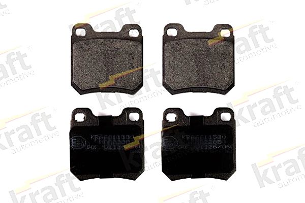 Sada brzdových destiček, kotoučová brzda KRAFT AUTOMOTIVE 6011530