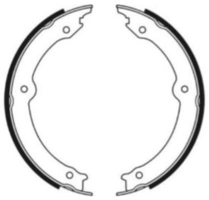 Set saboti frana, frana de mana TEXTAR 91087100