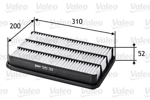 Vzduchový filtr VALEO 585301