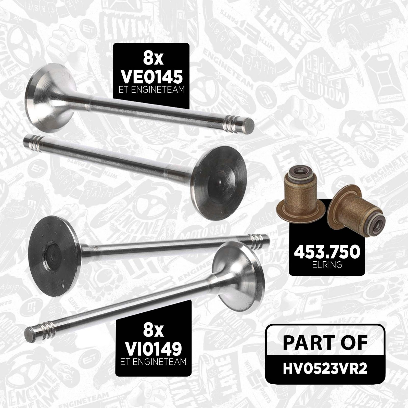 Demi-cône de soupape OE VAG 036109651A