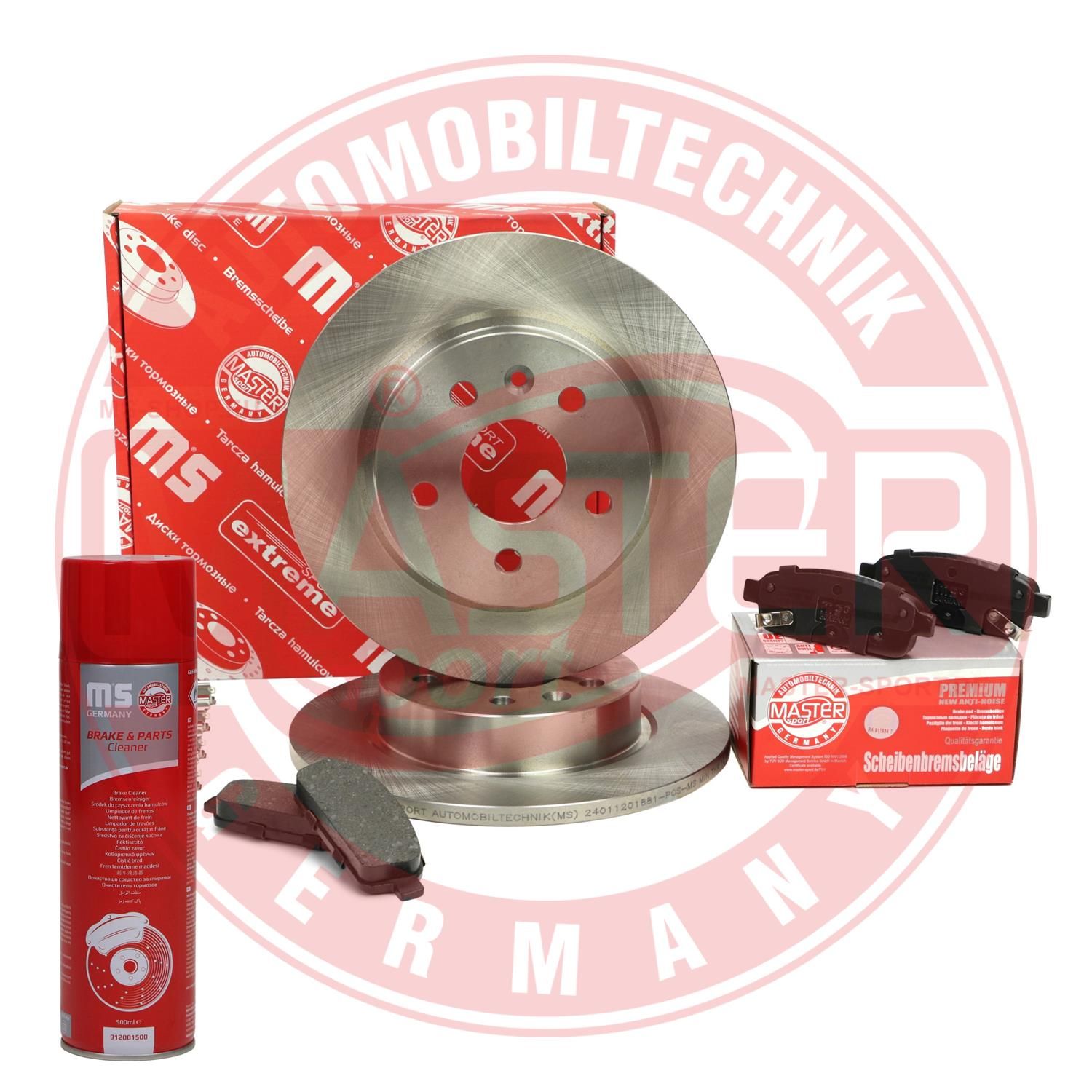 E-shop Sada bŕzd, Kotúčová brzda MASTER-SPORT GERMANY 201201880P