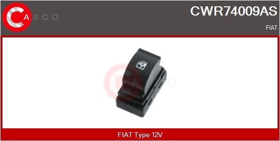 Spínač, zvedací zařízení oken CASCO CWR74009AS
