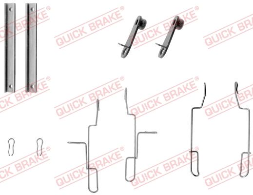 Zestaw akcesoriów, klocki hamulcowe QUICK BRAKE 109-1147