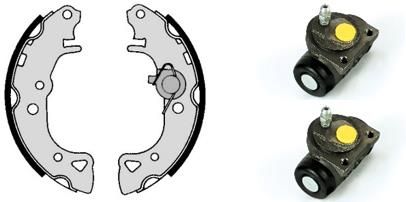Zestaw szczęk hamulcowych BREMBO H 61 045