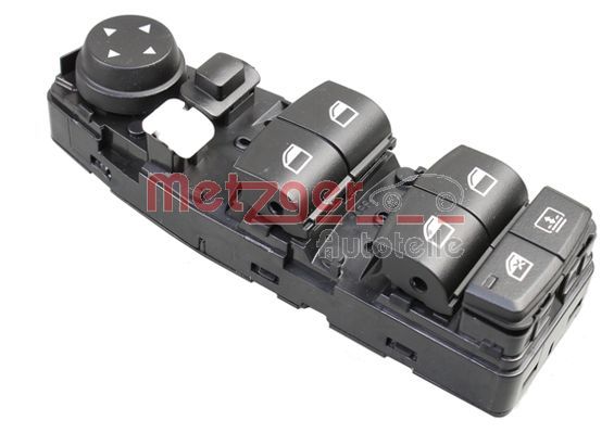 Przełącznik, podnośnik szyby METZGER AUTOTEILE 0916704