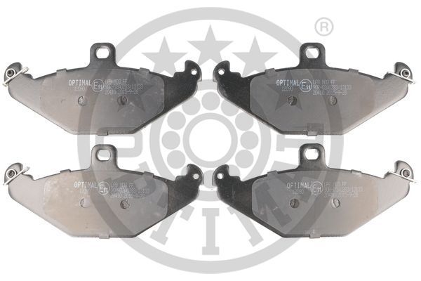 Zestaw klocków hamulcowych, hamulce tarczowe OPTIMAL 12090