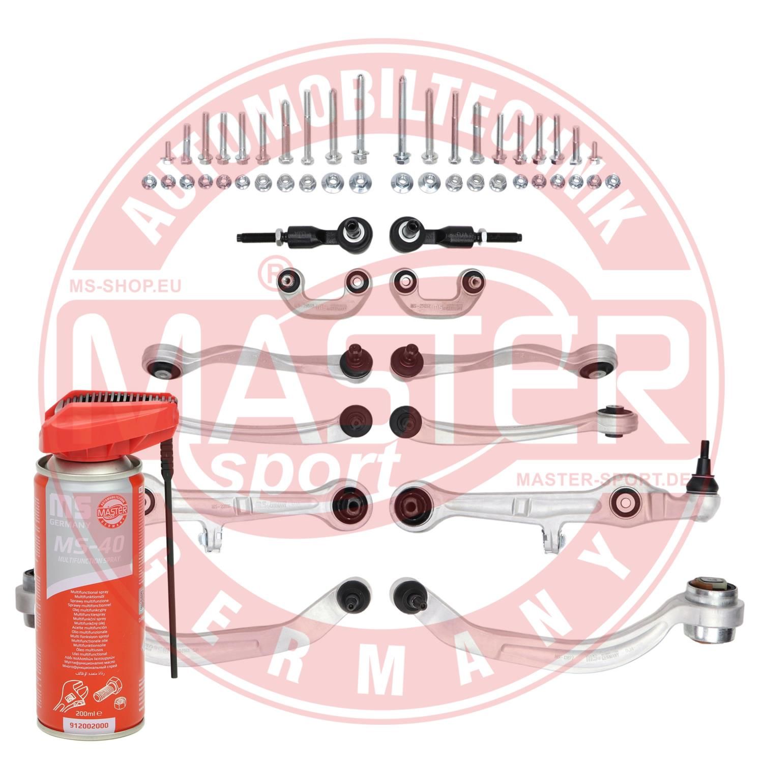 E-shop Sada ramien nápravy zavesenia kolies MASTER-SPORT GERMANY 36791-SET-MSP