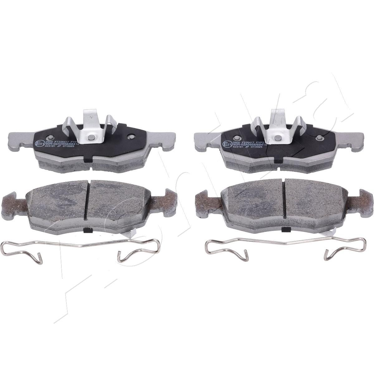 Комплект тормозных колодок, дисковый тормоз