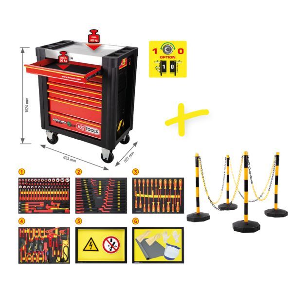 E-shop Dielenský vozík KS TOOLS 117.6155