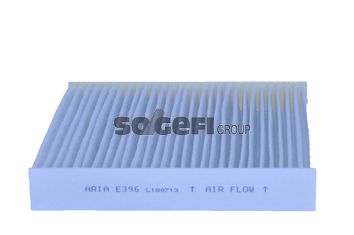 Filtr, wentylacja przestrzeni pasażerskiej TECNOCAR E396
