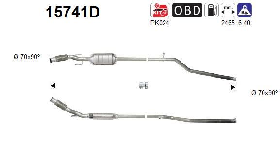 Katalizator AS 15741D