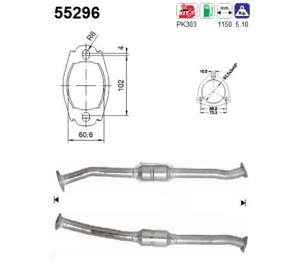 Katalizator AS 55296