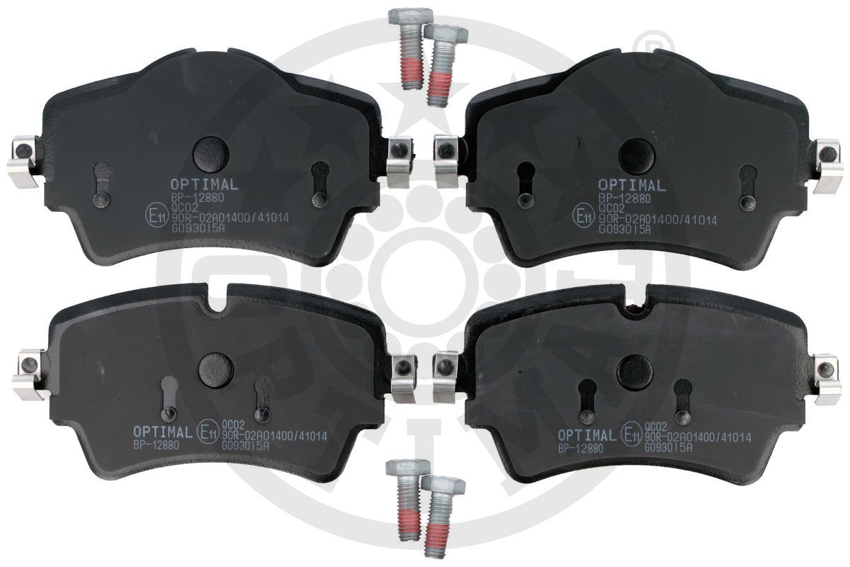 Zestaw klocków hamulcowych, hamulce tarczowe OPTIMAL BP-12880