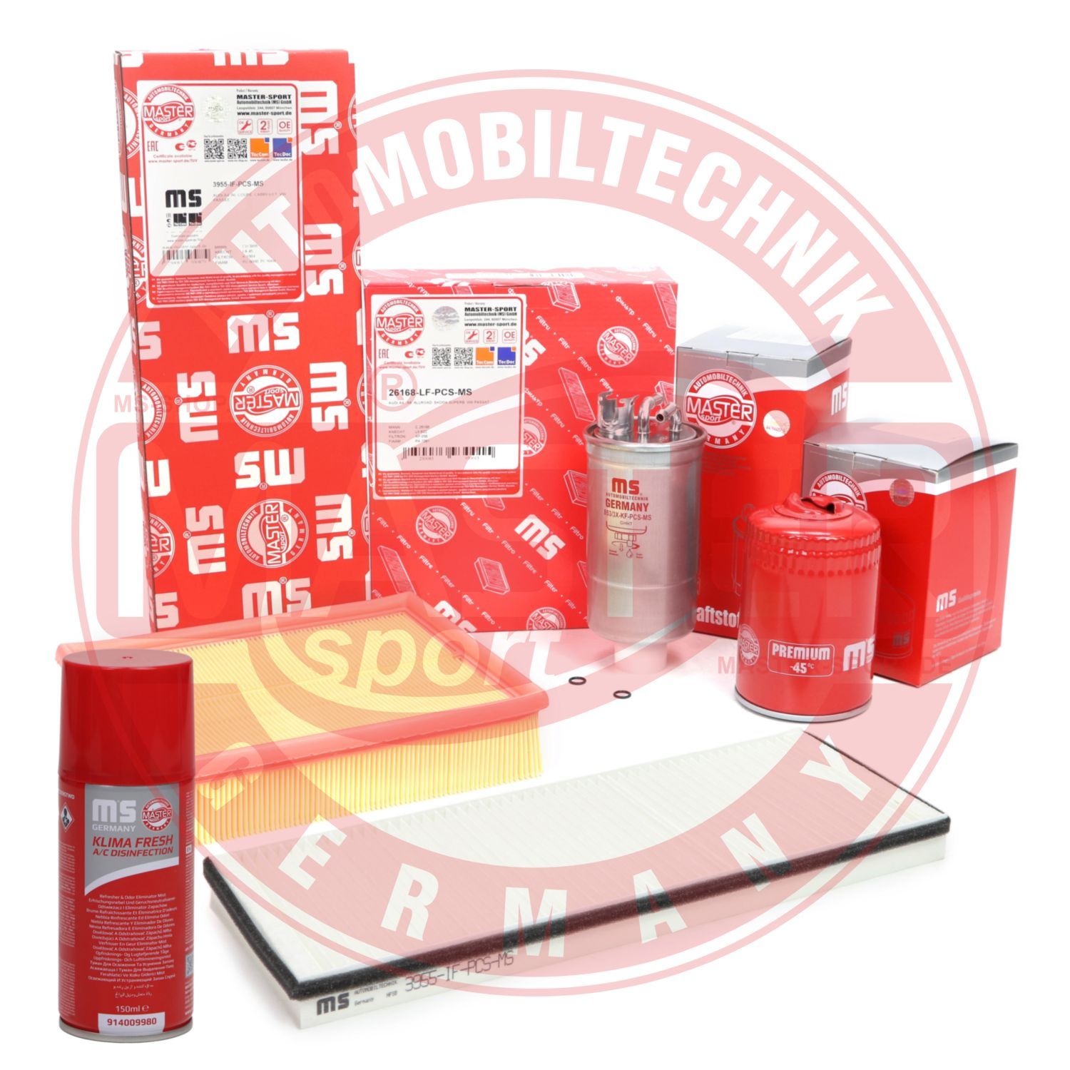 E-shop Filter - Sada MASTER-SPORT GERMANY 450001022P