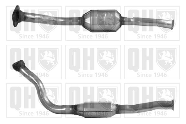 Katalizator QUINTON HAZELL QCAT80063H