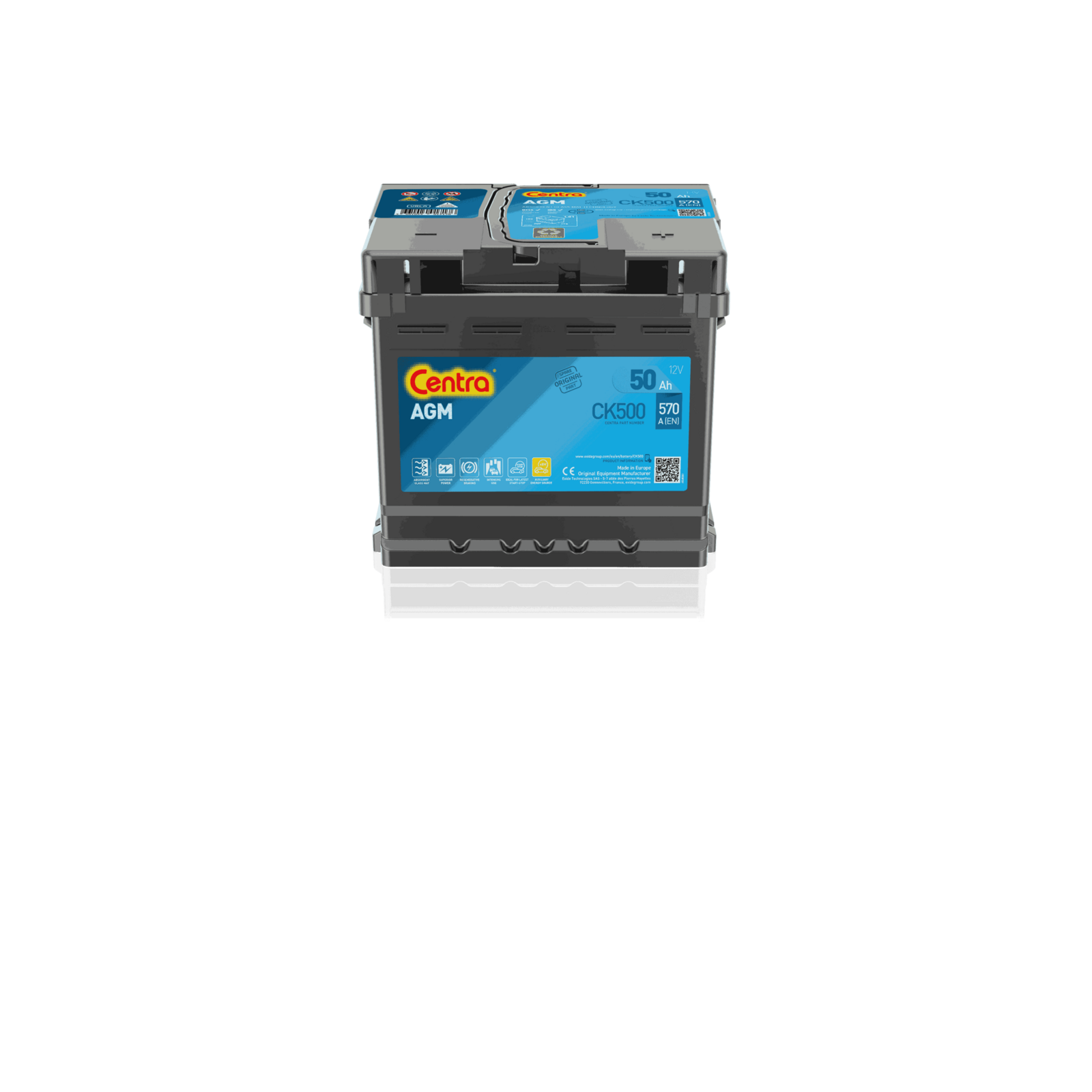 Akumulator CENTRA CK500