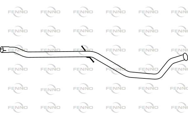 Rura wydechowa FENNO P4864