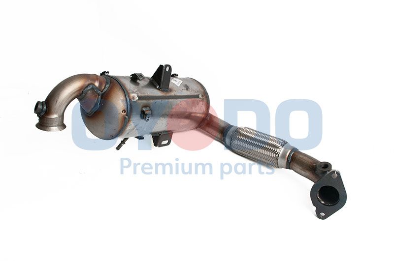 Nosēdumu-/Daļiņu filtrs, Izplūdes gāzu sistēma