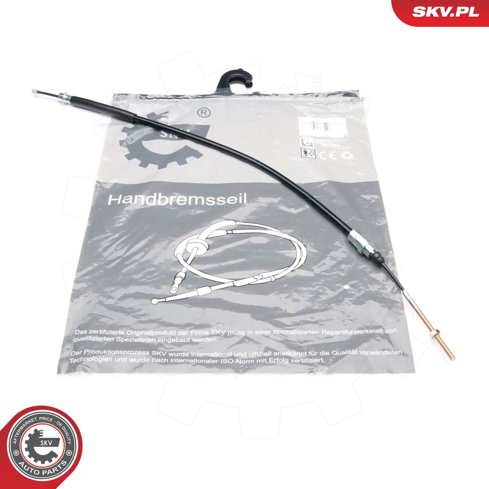 Cablu, frana de parcare ESEN SKV 25SKV283