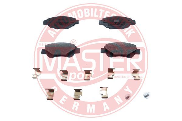 Zestaw klocków hamulcowych, hamulce tarczowe MASTER-SPORT GERMANY 13046038292N-SET-MS